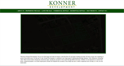 Desktop Screenshot of konnerdevelopment.com